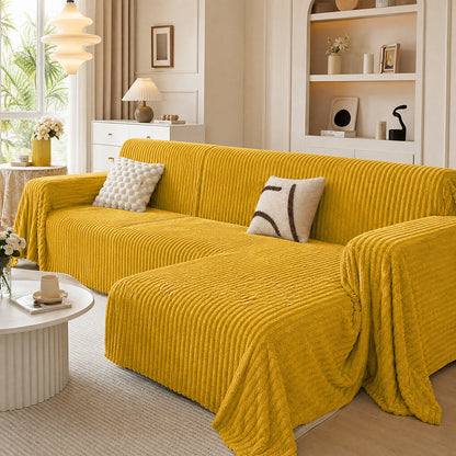 Rich Luster Fine-Wale Extra-Soft Protective Sofa Towel Bolting Cloth Velvet Fabric - Image 1