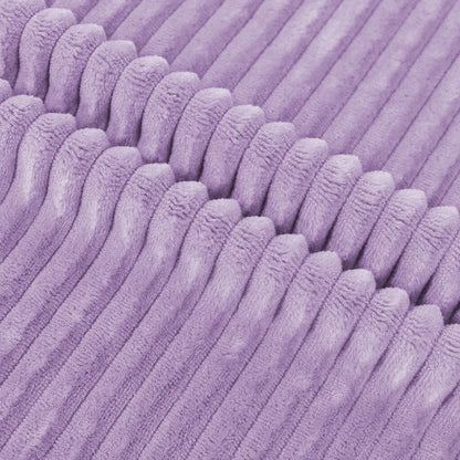 Full-Width Fine-Wale Material for Industrial Commercial Blanket Manufacturing Ribbed Flannel Fabric - Image 2