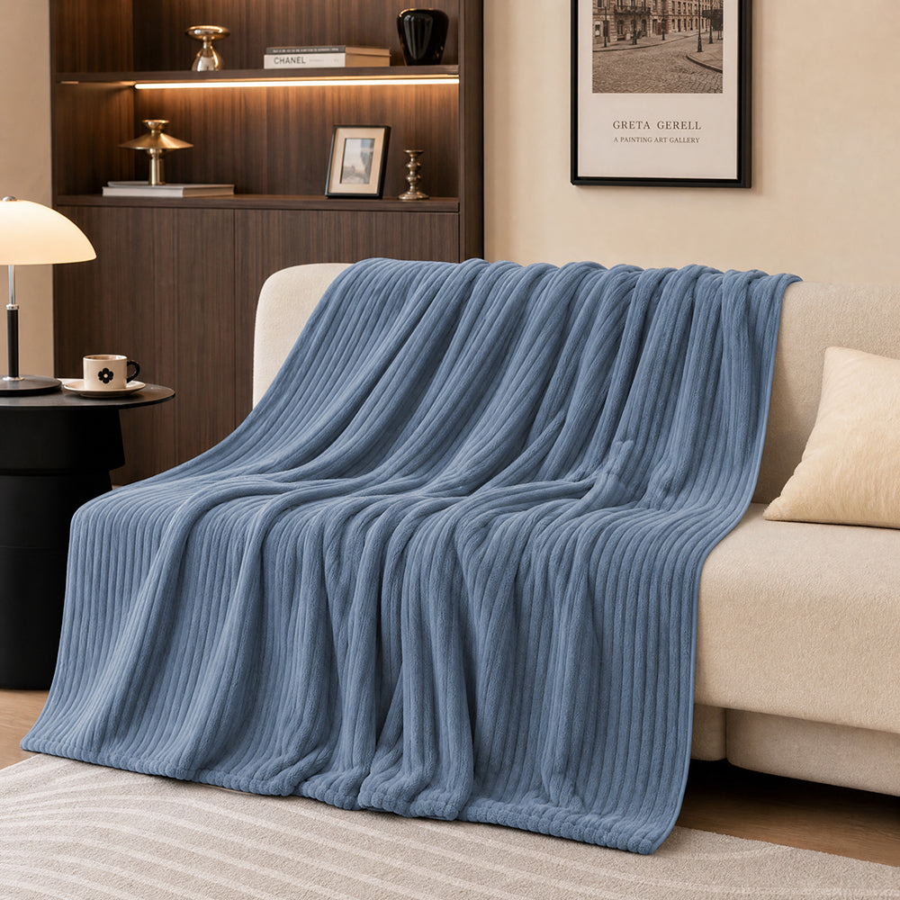 All-Purpose Structured Grade-A Material for Bed Sets and Couch Guards Flannel Fabric - Image 1
