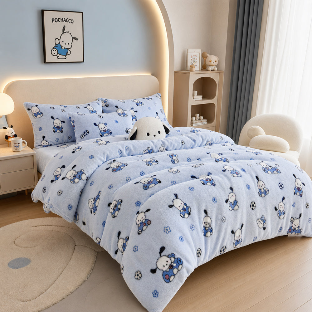 Anti-Pilling Digital Varying Weights for Home Blankets Printed Flannel Fabric - Image 3