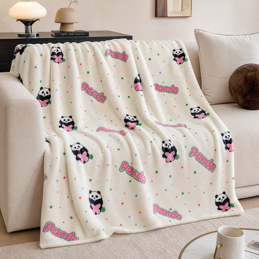High-Density 240-460GSM Options for Heavy Winter Bedding Printed Flannel Fabric - Image 3