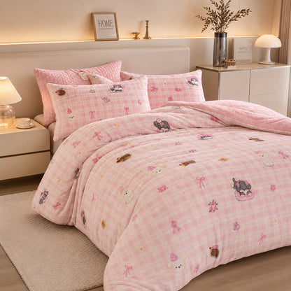 Direct-from-Weaving-Mill Custom Print Options Stable Supply Low MOQ Winter Velvet Fabric - Image 2