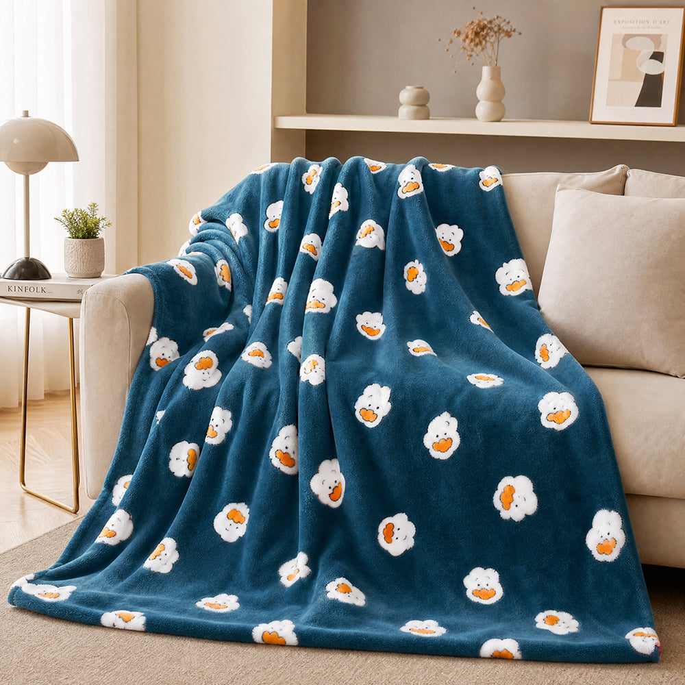 All-Purpose Custom Printed Grade-A Material for Bed Sets and Couch Guards Flannel Fabric - Image 3