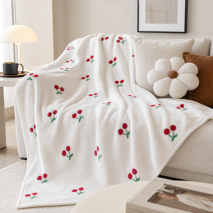 Chill-Proof Customizable Perfect Weight for All-Season Air Conditioning Throws Flannel Fabric - Image 2
