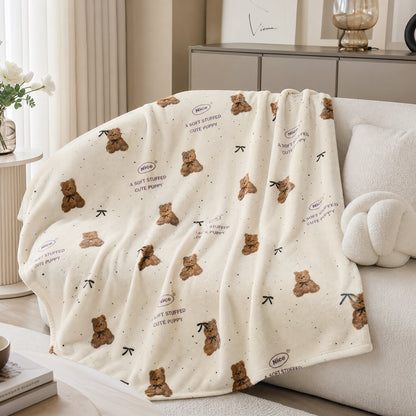 Bespoke Printing Customizable GSM for Bedding Sets Autumn Winter Flannel Fabric - Image 2