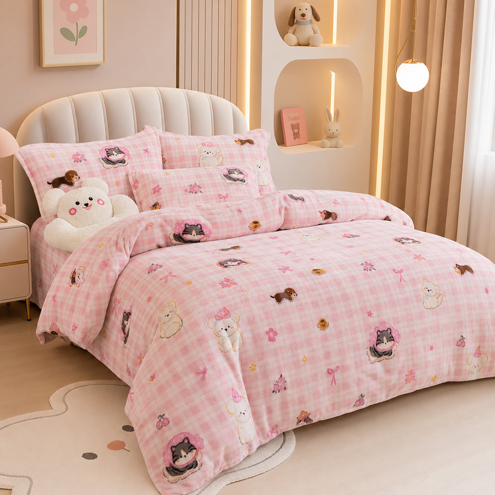Custom-Patterned Varying Weights for Bedroom Bedspread Blanket Shubao Velvet Fabric - Image 2