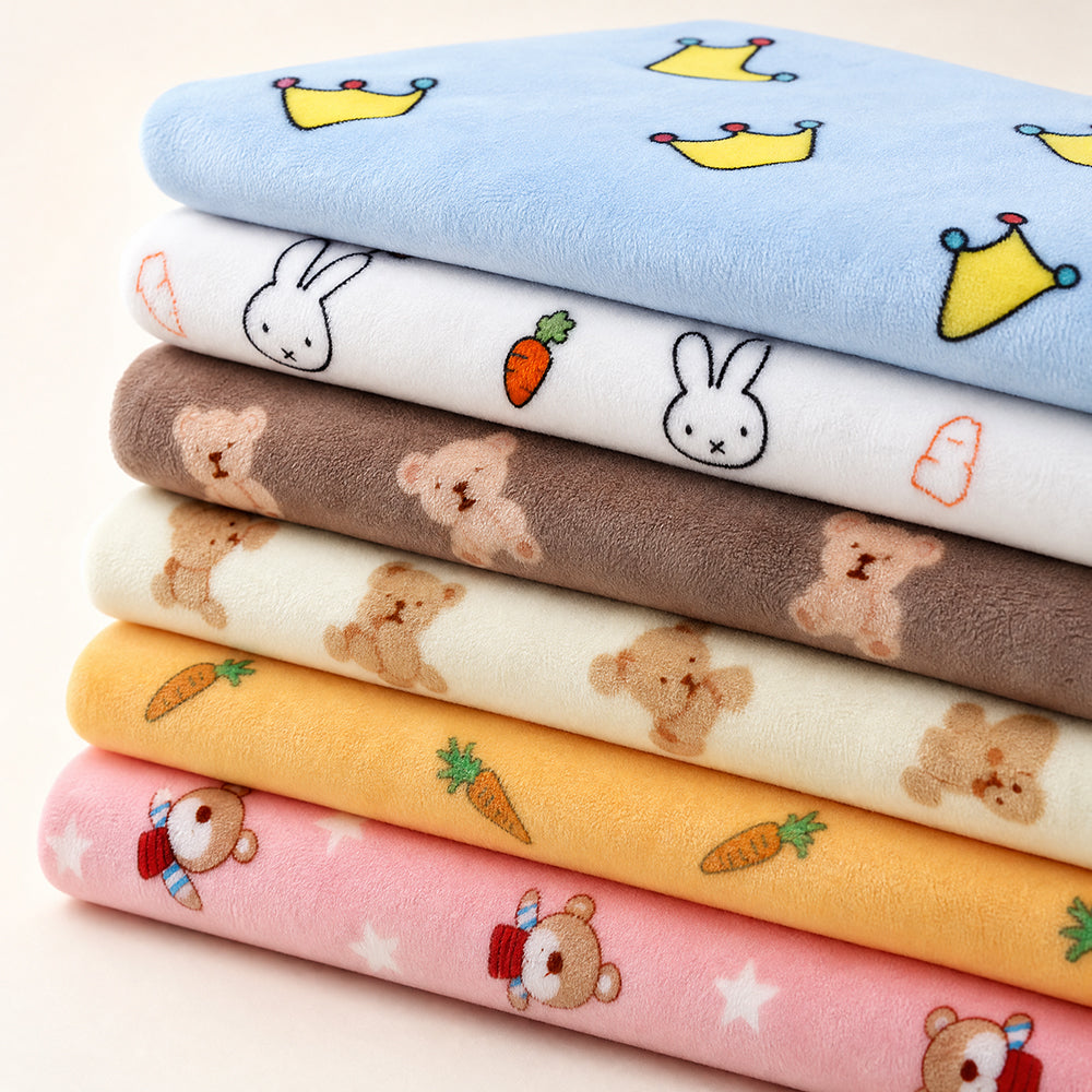 Rich Luster Photoreal Print Extra-Soft Protective Sofa Towel Bolting Cloth Velvet Fabric - Image 2
