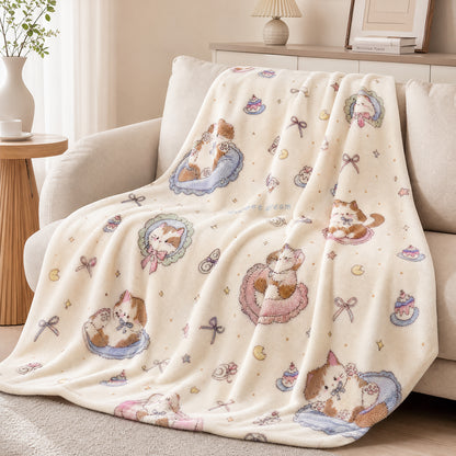 High-Density 250-480GSM Options for Heavy Winter Bedding Printed Flannel Fabric - Image 3