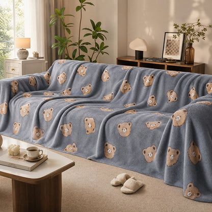 All-Purpose Custom Print Grade-A Material for Bed Sets and Couch Guards Flannel Fabric - Image 3