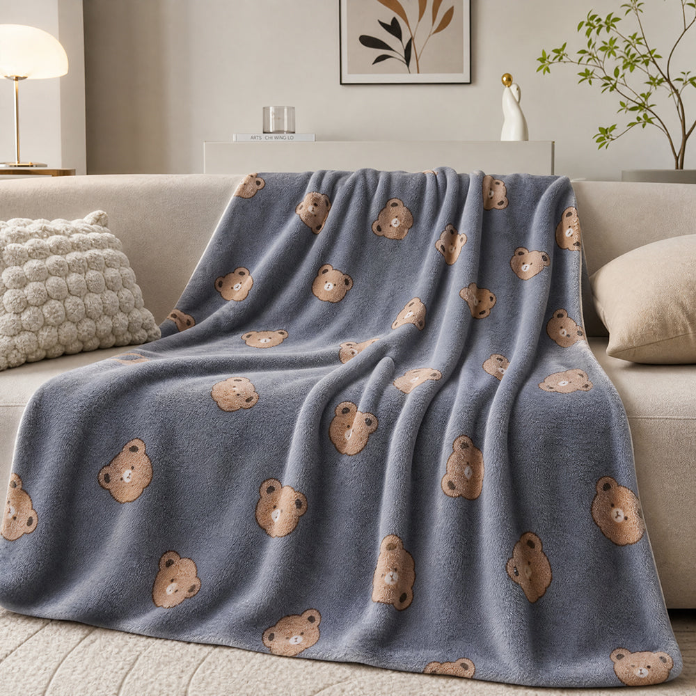 Double-Faced Bespoke Design Roll General Purpose for Comforters Printed Velvet Fabric - Image 2