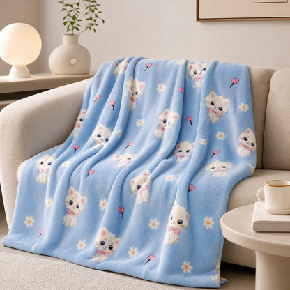 Premium Grade Custom Pattern Roll for Multi-Functional Heat-Retention Bedcover Blanket Flannel Fabric - Image 3