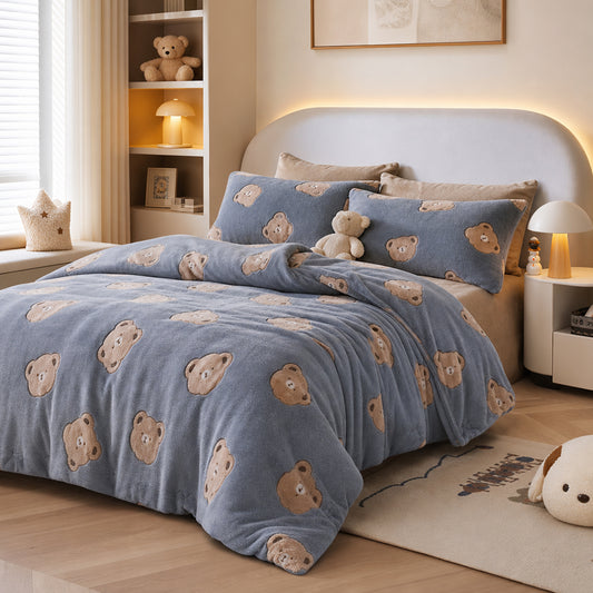 All-Purpose Client-Design Print Grade-A Material for Bed Sets and Couch Guards Flannel Fabric - Image 1