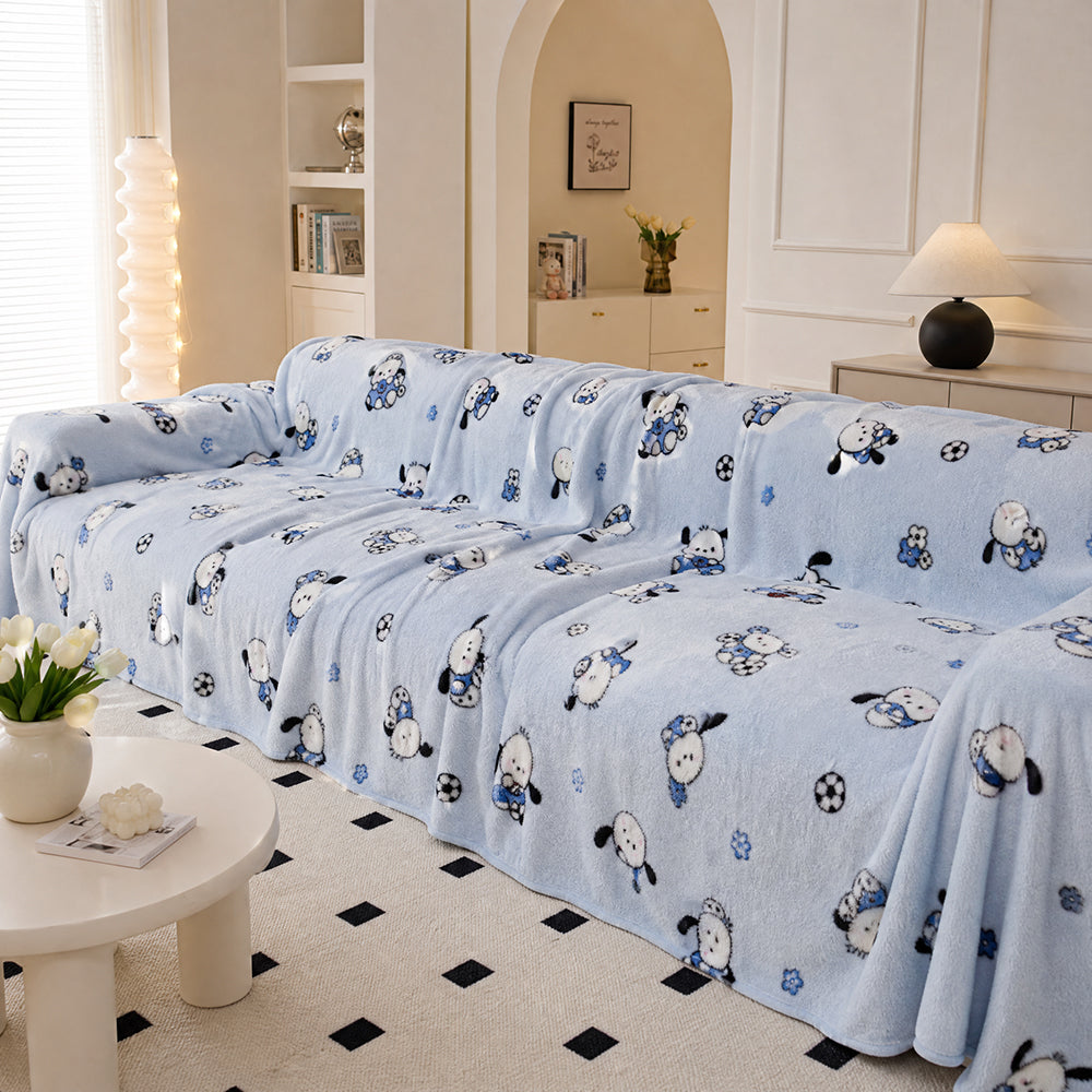 All-Purpose Client-Design Print Grade-A Material for Bed Sets and Couch Guards Flannel Fabric - Image 4
