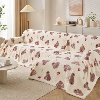 Custom Cartoon Various GSM for Bedding Sets Printed Autumn Winter Flannel Fabric - Image 4