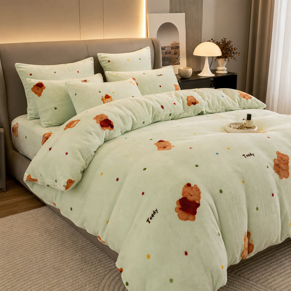 Custom Design Animated Pattern Soft Throw for Couch Sheet Velvet Flannel Fabric - Image 3