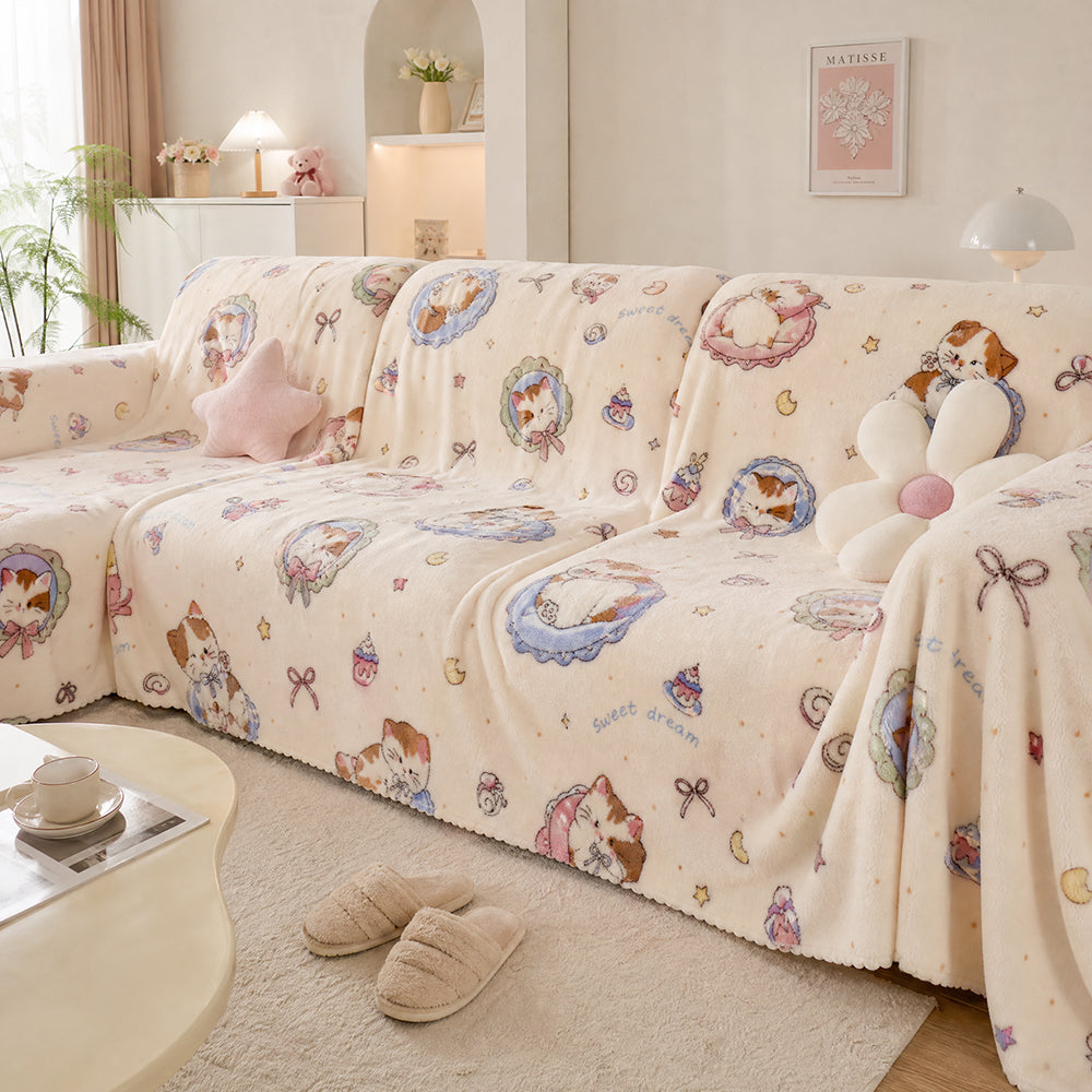 Custom Design Animated Pattern Soft Throw for Couch Sheet Velvet Flannel Fabric - Image 4
