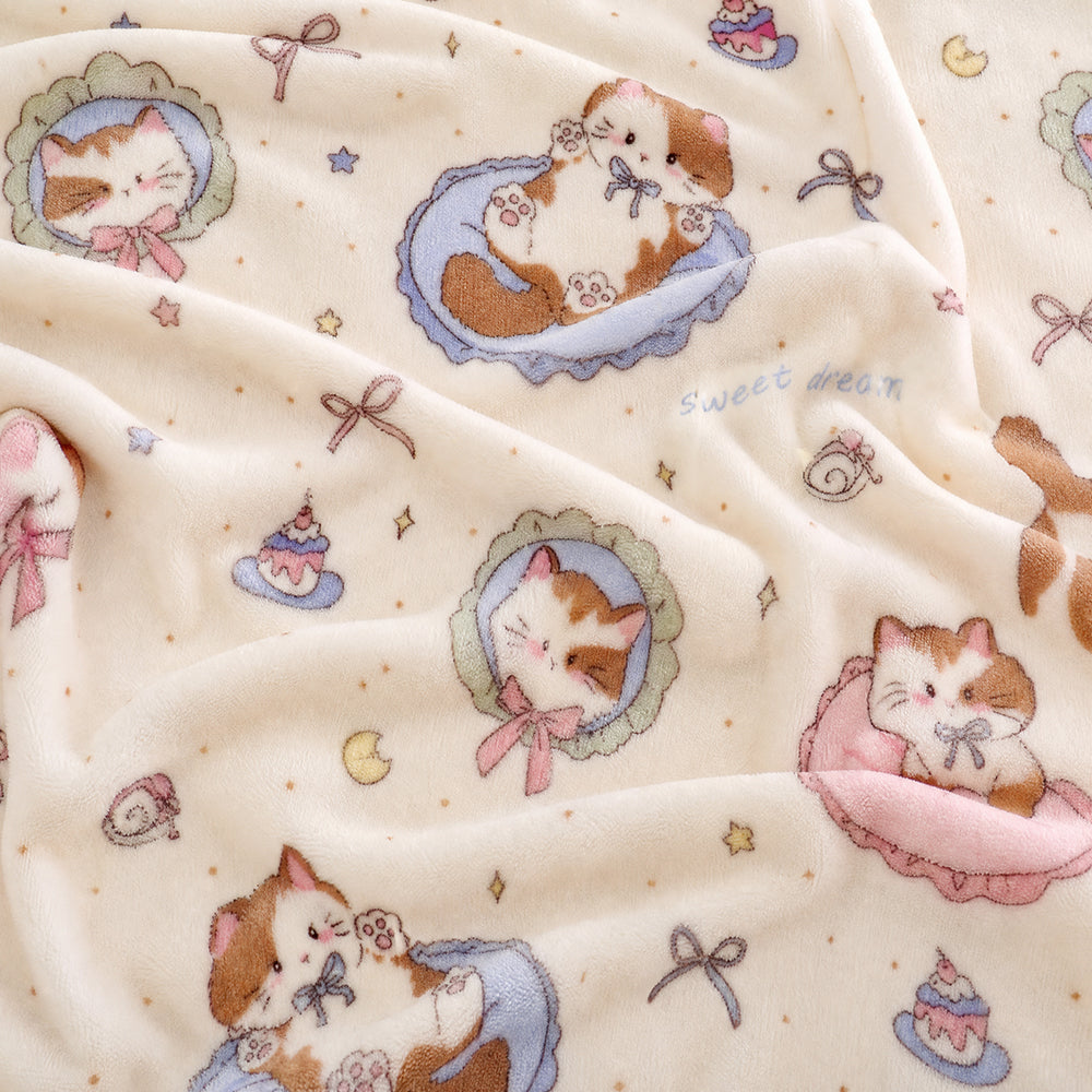 Anti-Pilling Digital Anime Varying Weights for Home Blankets Printed Flannel Fabric - Image 1