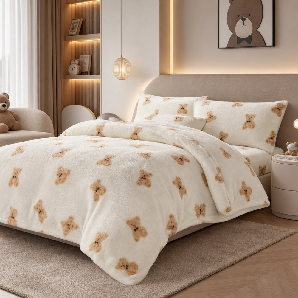 Anti-Pilling Digital Anime Varying Weights for Home Blankets Printed Flannel Fabric - Image 2