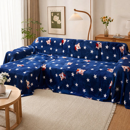 Custom Design Uniform Thickness Comfy Throw for Couch Sheet Printed Soft Velvet Fabric - Image 3