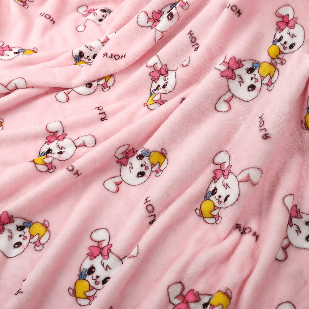 Certified Eco-Friendly Skin-Friendly Blanket Sheet Material Printed Winter Velvet Fabric - Image 2