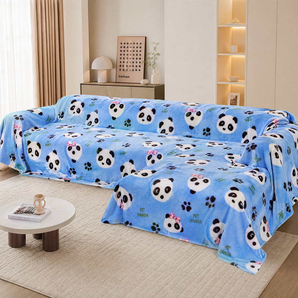 Certified Eco-Friendly Skin-Friendly Blanket Sheet Material Printed Winter Velvet Fabric - Image 4