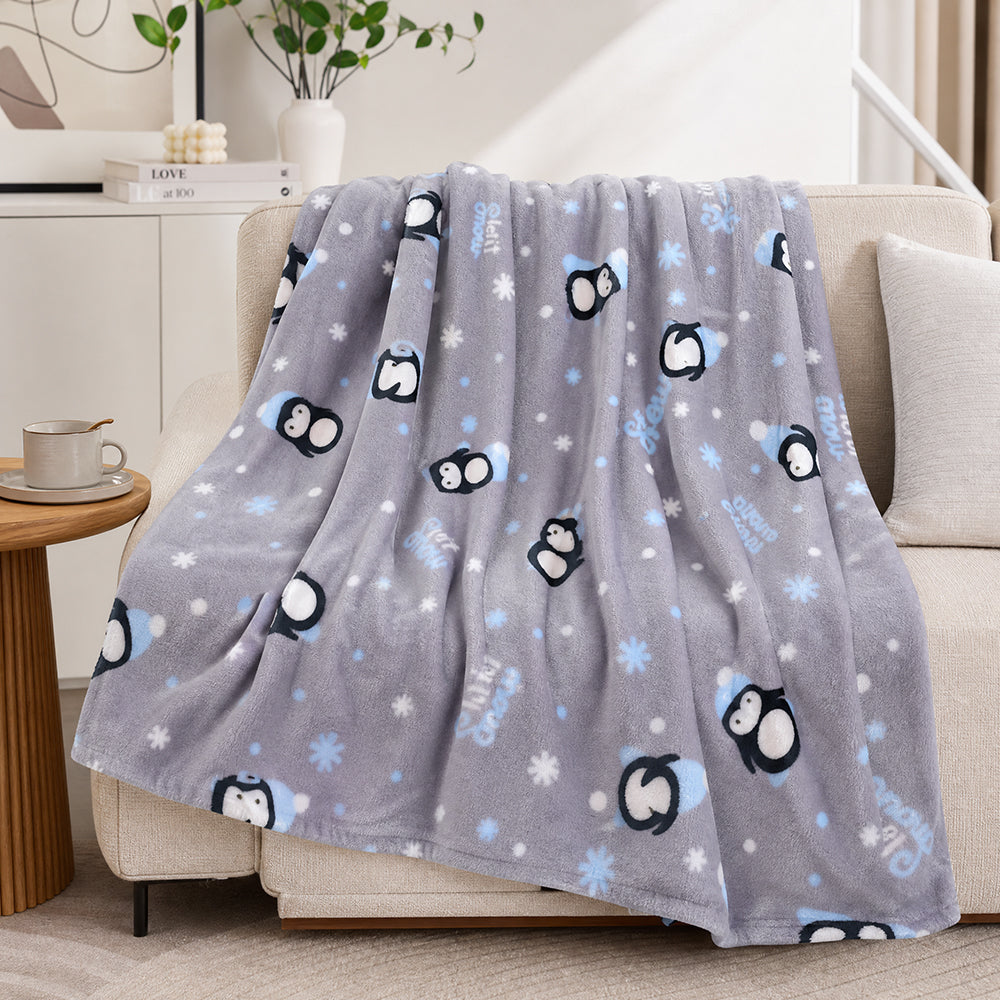 Heavyweight 280-480GSM Range for Thickened Winter Quilt Covers Printed Velvet Fabric - Image 2