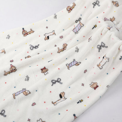 Colorfast Reactive Custom Design Cloth for Quilt Covers Printed Winter Flannel Fabric - Image 4