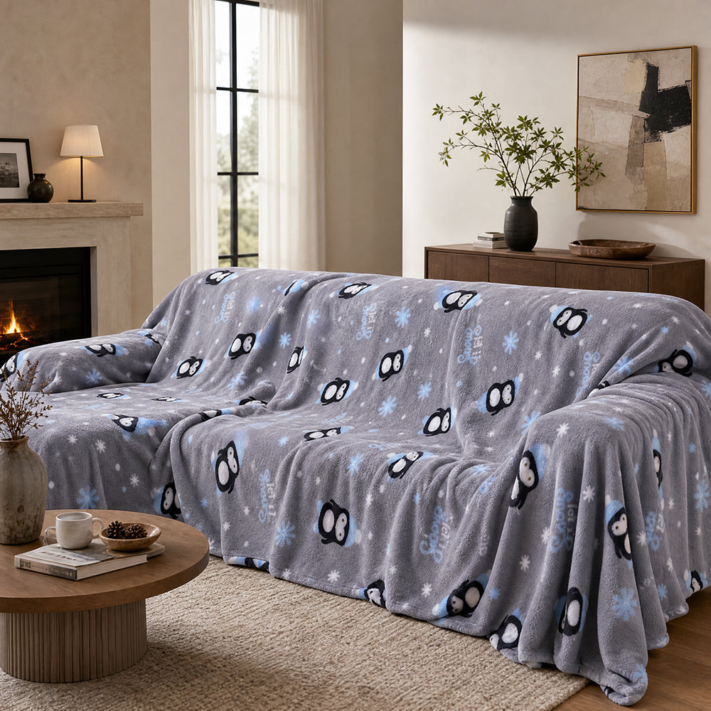 Anti-Pilling Digital Varying Weights for Home Blankets Printed Flannel Fleece Fabric - Image 3
