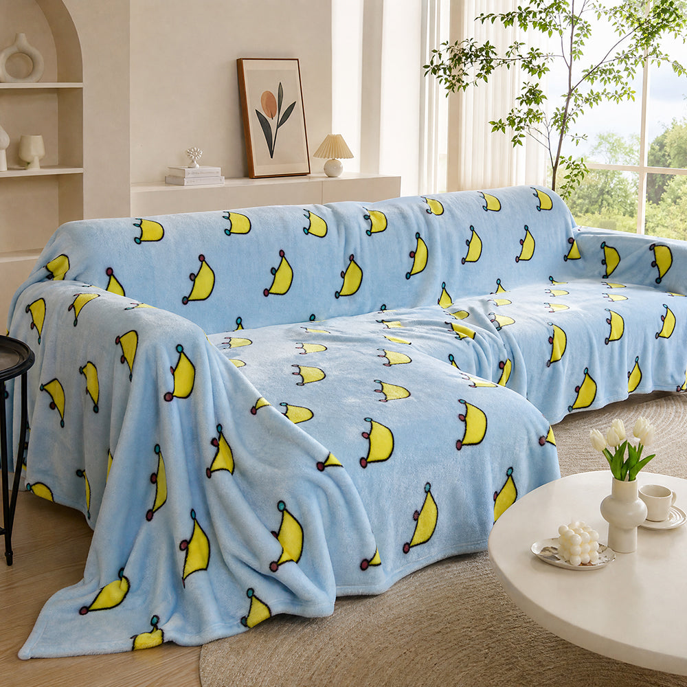 Double-Faced Custom Graphic Roll General Purpose for Comforters Printed Flannel Fabric - Image 4