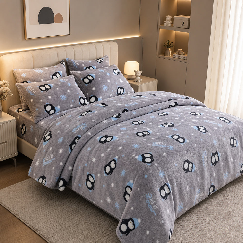 Premium Grade Exclusive Pattern Roll for Multi-Functional Heat-Retention Bedcover Velvet Fabric - Image 3