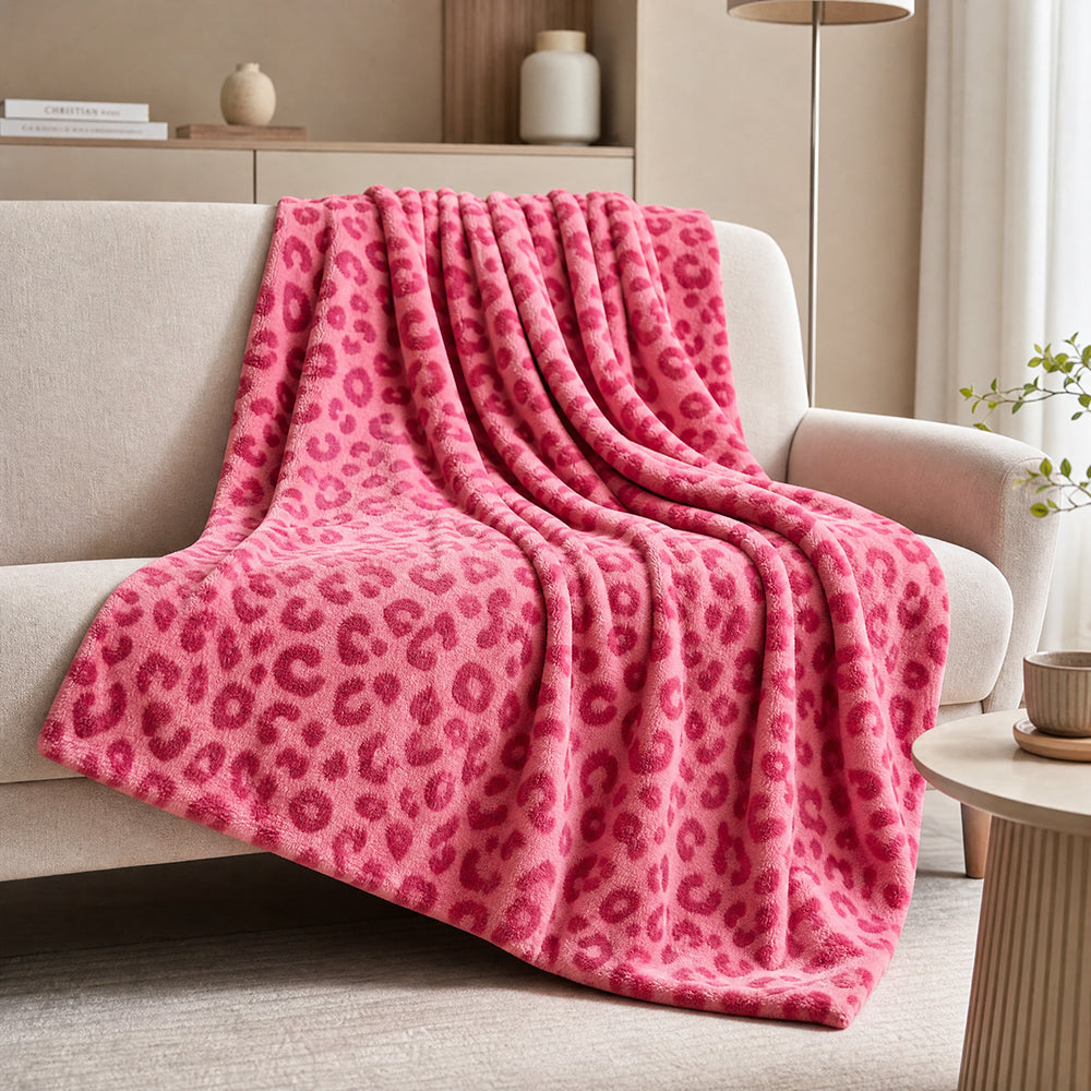 Made-to-Order Uniform Thickness for Couch Sheets Printed Flannel Fleece Fabric - Image 1