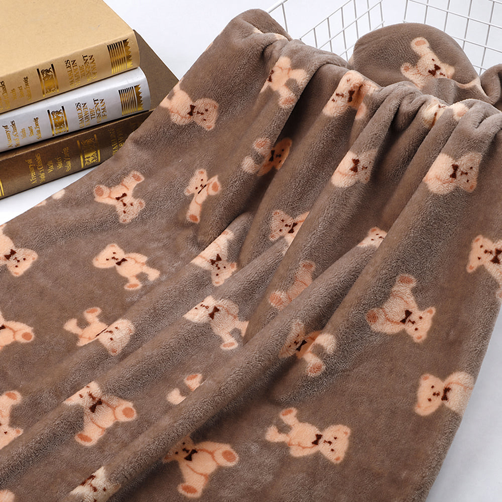 Roller Printed Colorfast Custom Patterns for Quilt Covers Winter Flannel Fabric - Image 4