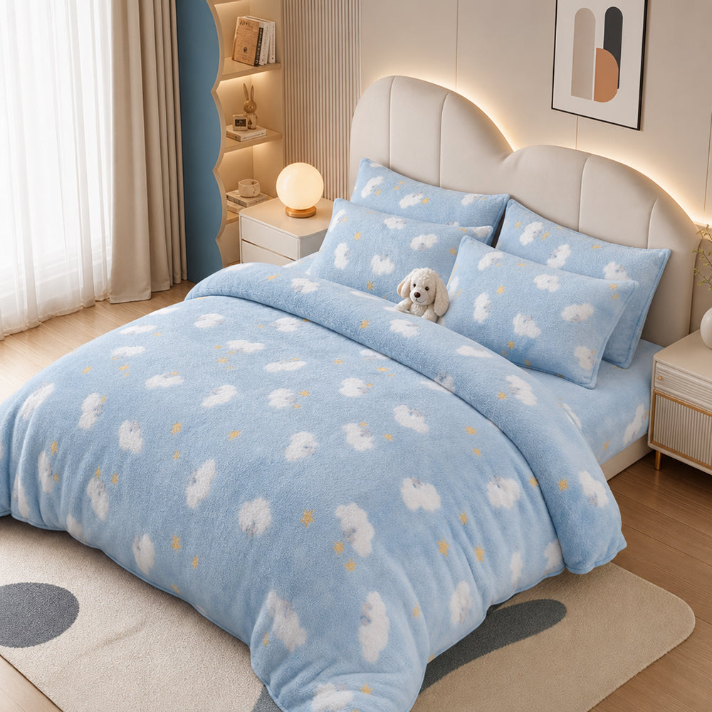 Premium Grade Active-Printed Skin-Friendly Blanket Textile Yardage Autumn Flannel Fabric - Image 2