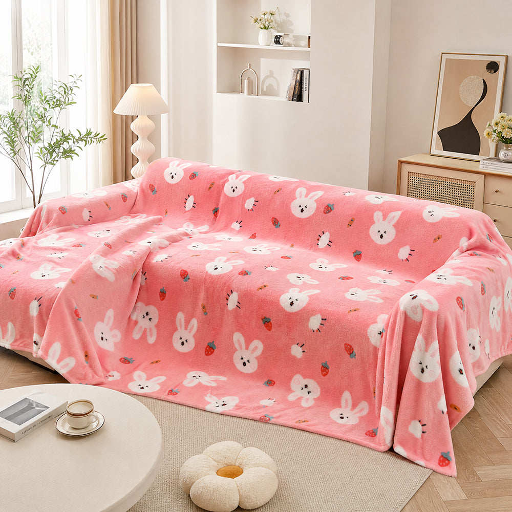 Premium Grade Active-Printed Skin-Friendly Blanket Textile Yardage Autumn Flannel Fabric - Image 3