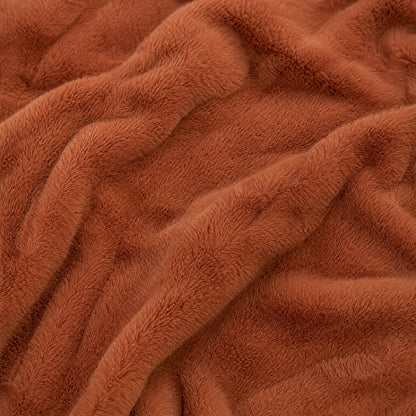 Solid Color Various GSM Material for Luxury Bedding Set Long-Pile Velvet Fabric - Image 1