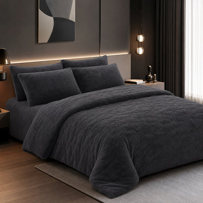 High-Pile Solid Color Multi-Weight Roll for Sofa Towel Cover Plush Velour Fabric - Image 3