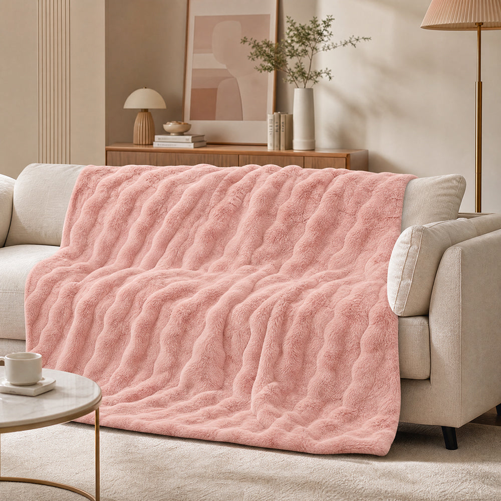 Rich Tones Solid Extra-Soft Protective Sofa Towel Cloth Long-Staple Velvet Fabric - Image 2