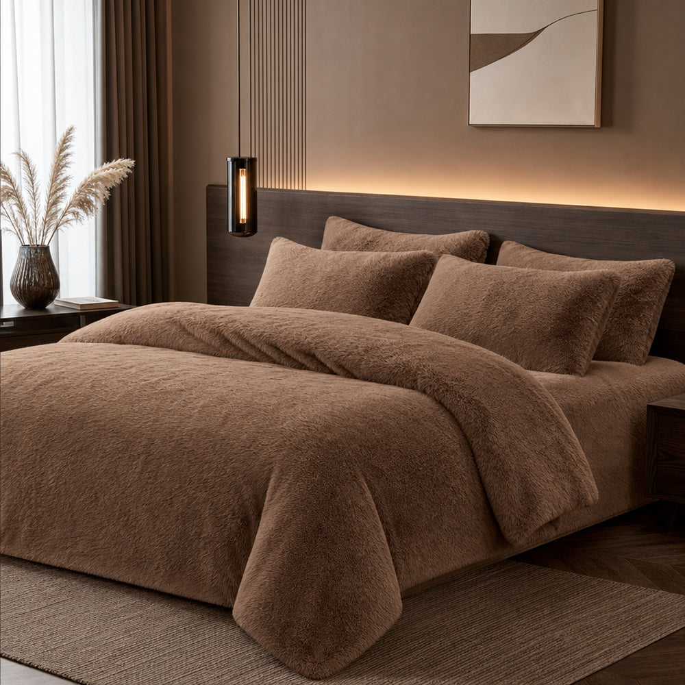 Rich Tones Solid Extra-Soft Protective Sofa Towel Cloth Long-Staple Velvet Fabric - Image 4