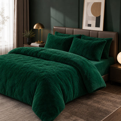 Heavyweight Solid 300-500GSM Range for Thickened Winter Bedding Long-Pile Velvet Fabric - Image 1