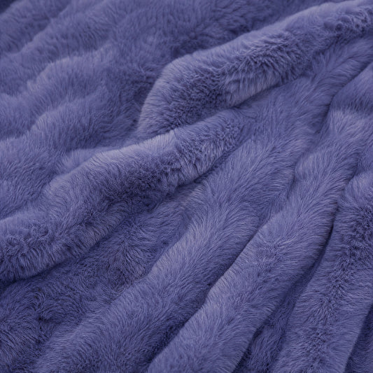 Heavyweight Solid 300-500GSM Range for Thickened Winter Bedding Long-Pile Velvet Fabric - Image 2