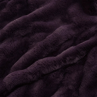 Premium Grade Solid Roll for Multi-Functional Heat-Retention Bedcover High-Pile Flannel Fabric - Image 2