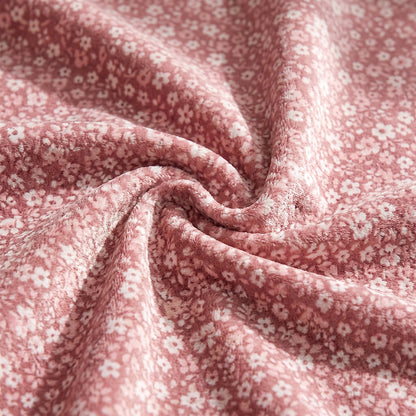 Embossed Flannel Bedding Set Soft Warm Cozy Fabric - Image 2