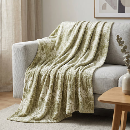 Heavyweight Rabbit Fur Fleece Throw Blanket Thick Fluffy Soft Fabric - Image 3