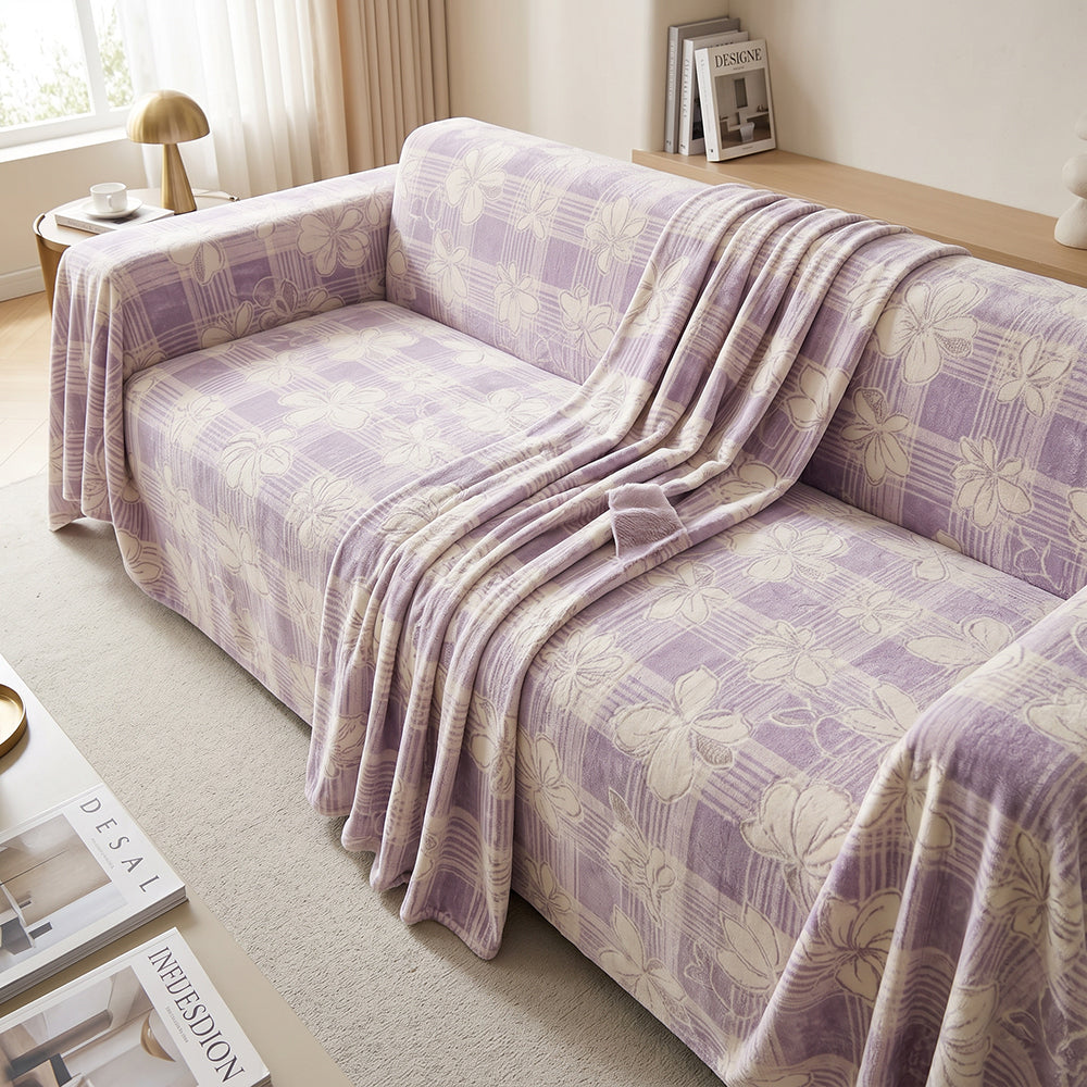 Custom Weight Embossed Fleece Home Textile Premium Textured Fabric - Image 2