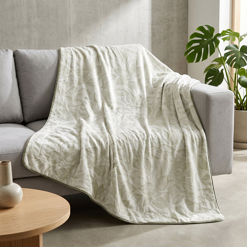Burnout Rabbit Fur Fleece Bedding Set Luxurious Fluffy Fabric - Image 2