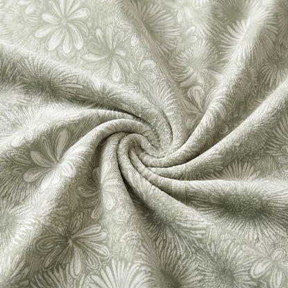 Wide Width Coral Fleece Blanket Sofa Throw Soft Thick Fabric - Image 3