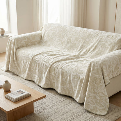 Embossed Flannel Home Decor Velvety Elegant Warm Fabric - Image 3