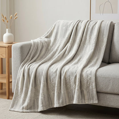 Rabbit Fur Look Sofa Cover Cushion Home Fluffy Plush Fabric - Image 2