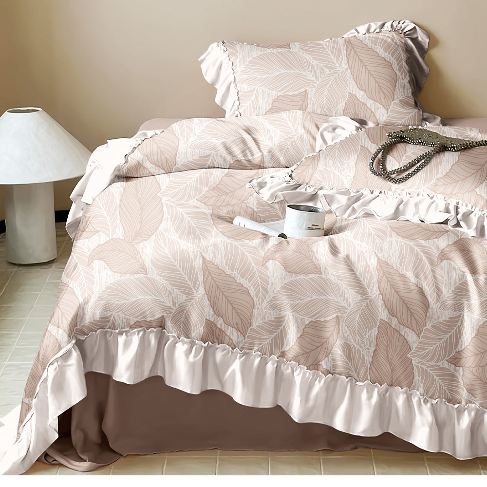 Heavyweight Coral Fleece Bedding Set Thick Warm Plush Fabric - Image 4