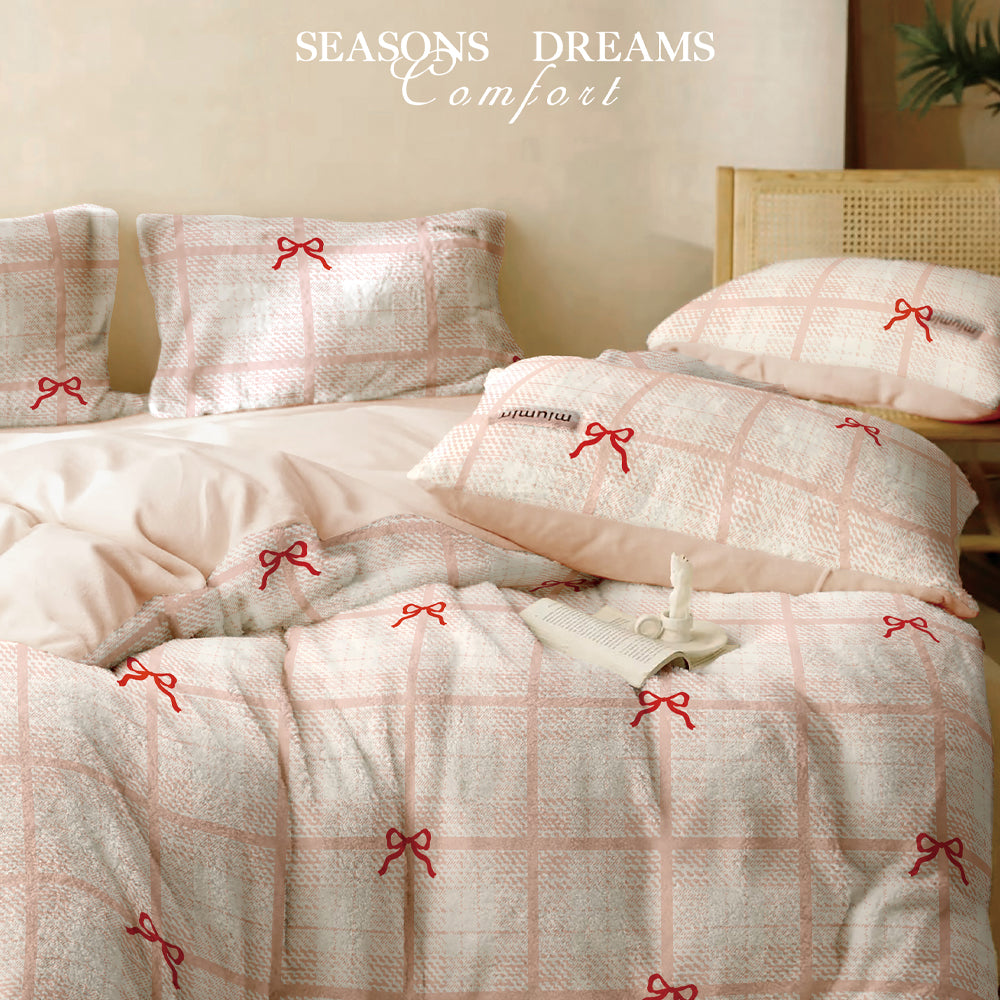 Embossed Coral Fleece Sofa Slipcover Cover Plush Elegant Fabric - Image 4